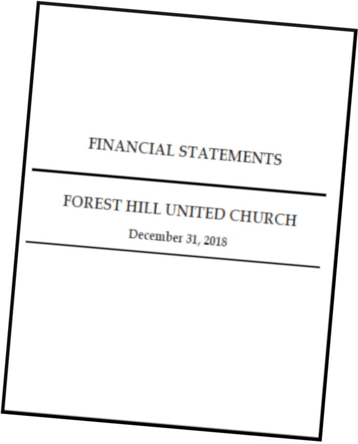 Financial Statements Cover 2018 2